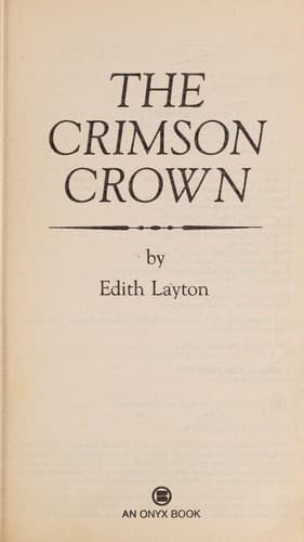 Portada de The Crimson Crown