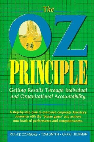 Portada de The Oz principle