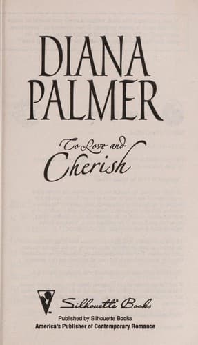 Portada de To love and cherish