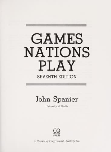 Portada de Games nations play