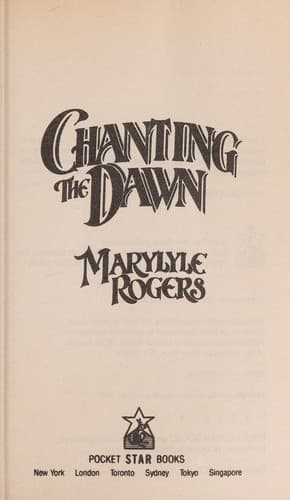 Portada de Chanting the Dawn