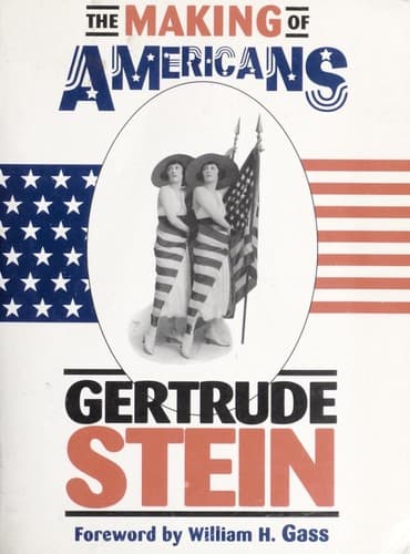 Portada de The making of Americans