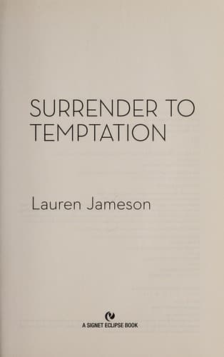 Portada de Surrender to temptation