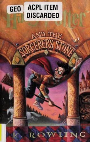 Portada de Harry Potter and the Sorcerer's Stone