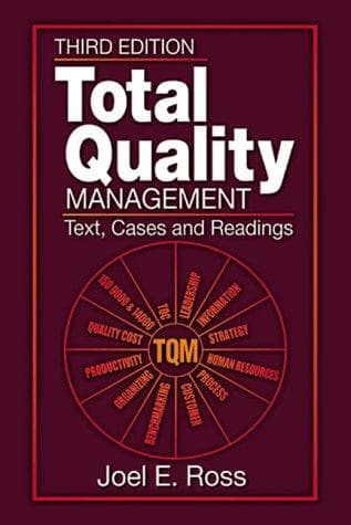 Portada de Total quality management