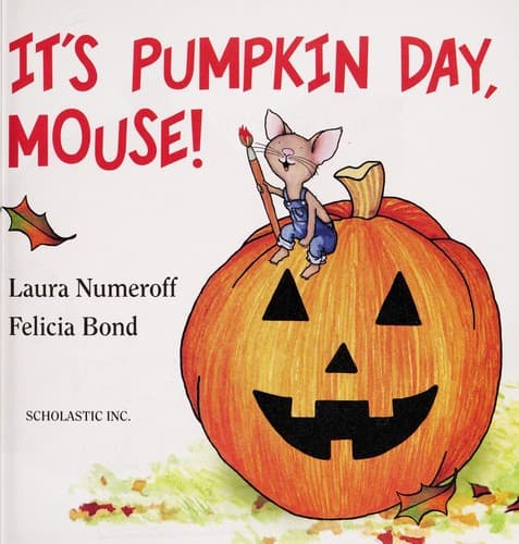 Portada de It's pumpkin day, Mouse!