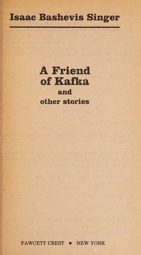 Portada de Friend of Kafka