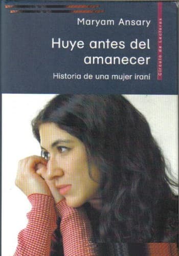 Portada de Huye antes del amanecer