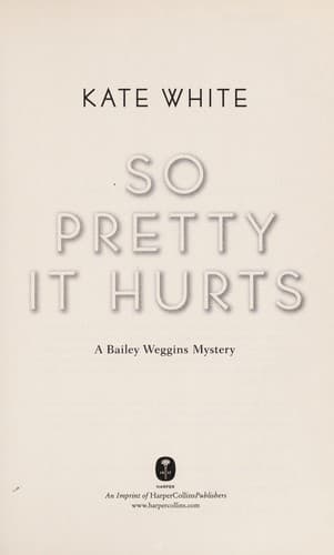 Portada de So pretty it hurts