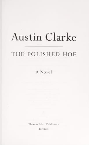 Portada de The polished hoe