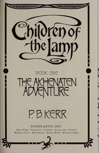 Portada de The Akhenaten Adventure