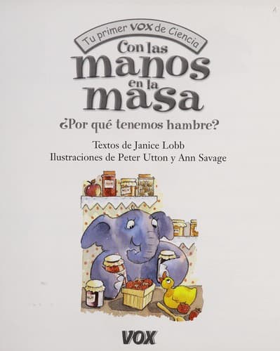 Portada de Con las Manos en la Masa