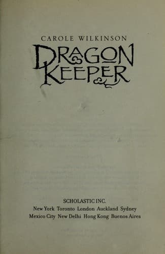 Portada de Dragon Keeper