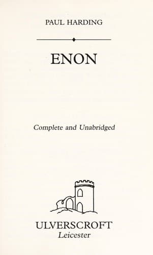 Portada de Enon