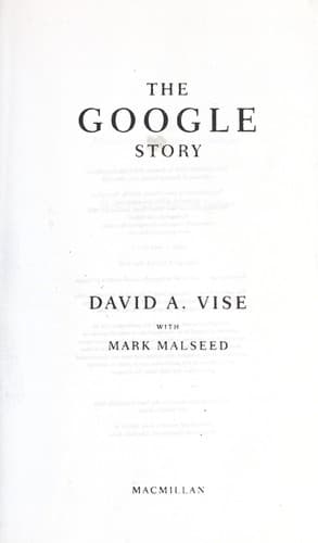 Portada de The Google story