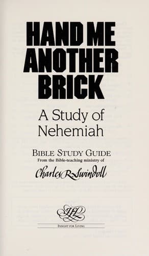 Portada de Hand me another brick
