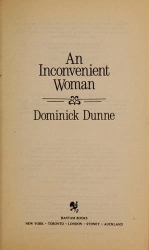 Portada de An inconvenient woman