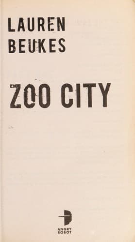 Portada de Zoo city