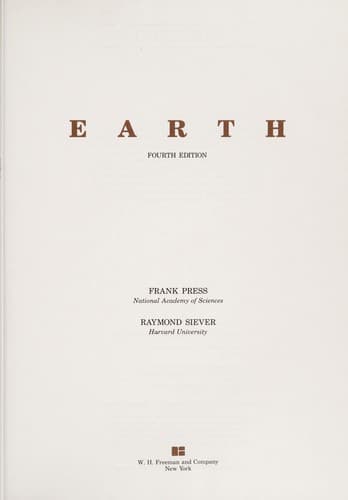 Portada de Earth