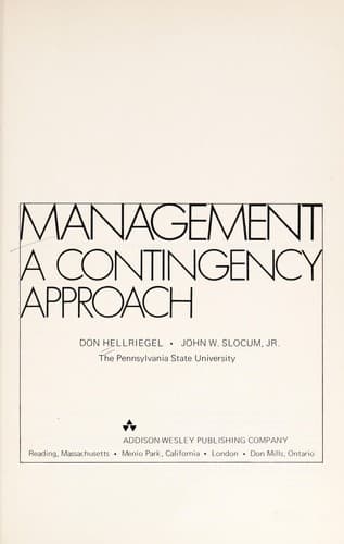 Portada de Management