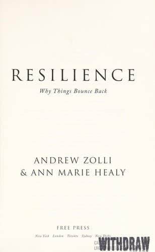 Portada de Resilience