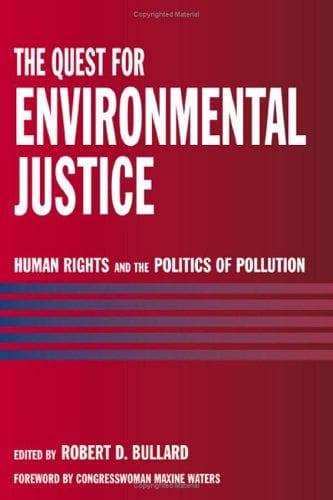 Portada de The quest for environmental justice