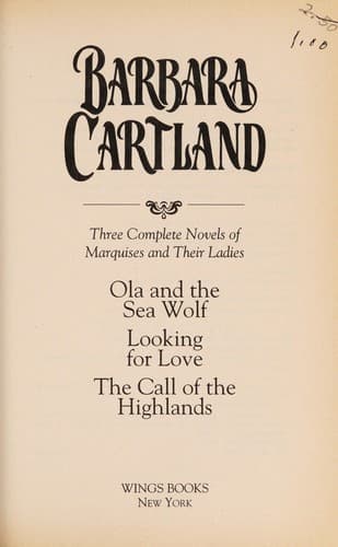 Portada de Three complete novels of marquises and their ladies