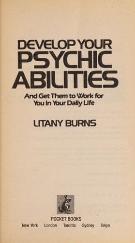 Portada de Develop Your Psychic Abilities