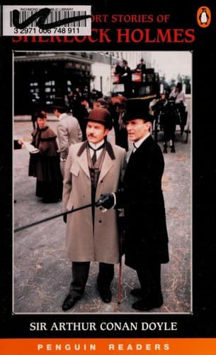 Portada de Three Short Stories of Sherlock Holmes