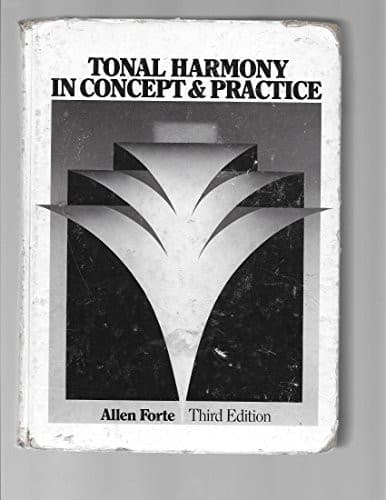 Portada de Tonal harmony in concept and practice