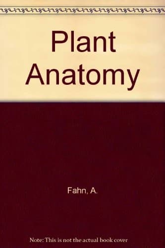 Portada de Plant anatomy.