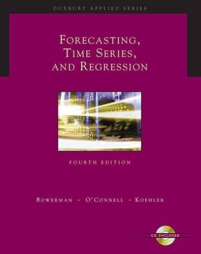 Portada de Forecasting, time series, and regression