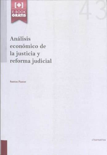 Portada de Análisis económico de la justicia y reforma judicial