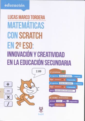 Portada de Matemáticas con Scratch en 2º ESO