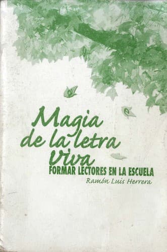 Portada de Magia de la letra viva