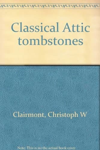 Portada de Classical attic tombstones