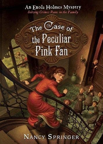 Portada de The Case of the Peculiar Pink Fan (Enola Holmes, #4)