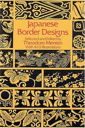 Portada de Japanese border designs