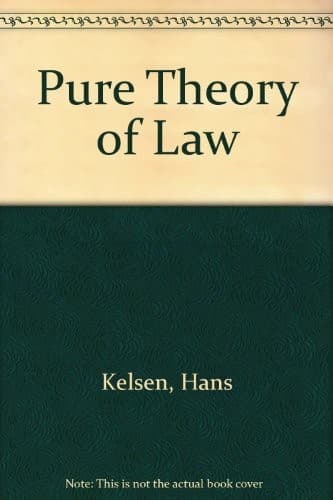 Portada de Pure Theory of Law