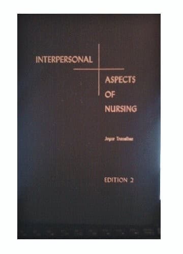 Portada de Interpersonal aspects of nursing.