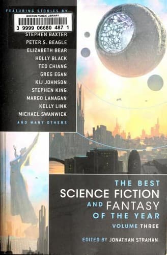Portada de The Best Science Fiction and Fantasy of the Year