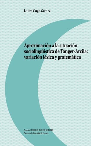 Portada de Aproximación a la situación sociolingüística de Tánger-Arcila