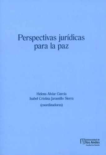 Portada de Perspectivas jurídicas para la paz - 1. edición