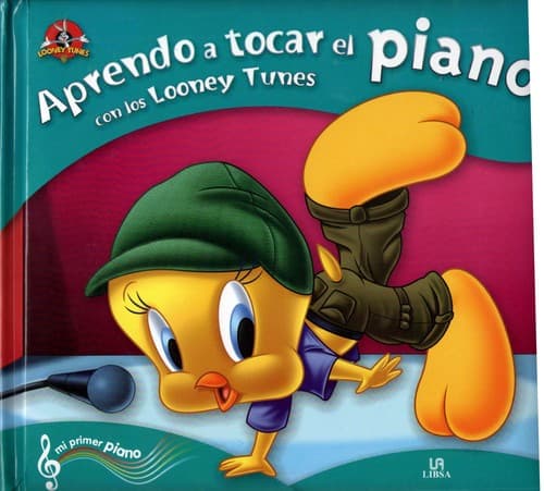 Portada de Aprendo a Tocar el Piano con los Looney Tunes