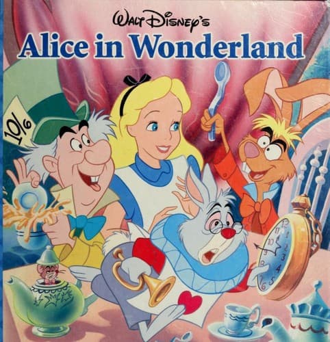 Portada de Walt Disney's Alice in Wonderland