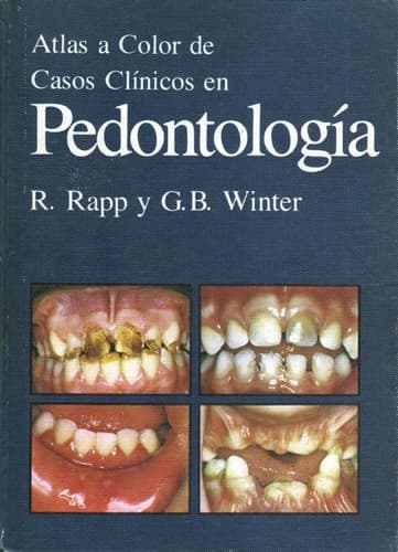 Portada de Atlas a color de casos clínicos en pedontología