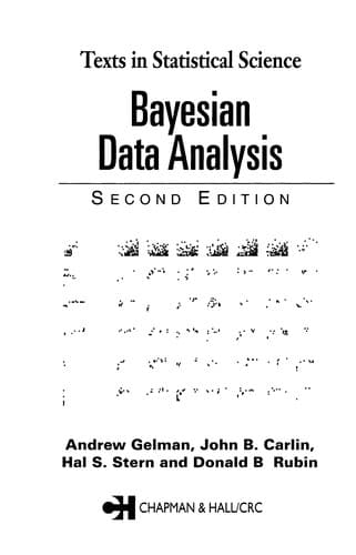 Portada de Bayesian data analysis