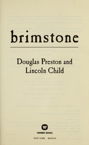 Portada de Brimstone