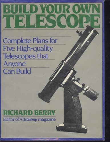 Portada de Build your own telescope