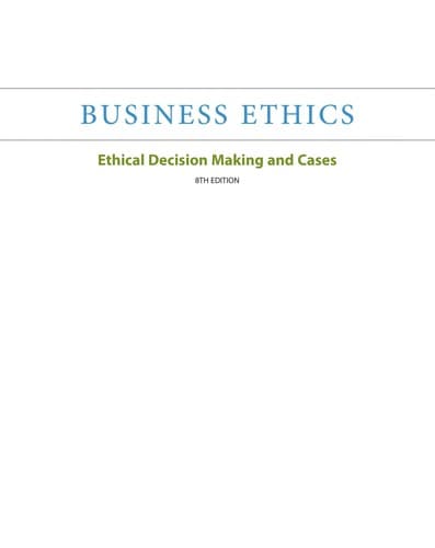 Portada de Business ethics